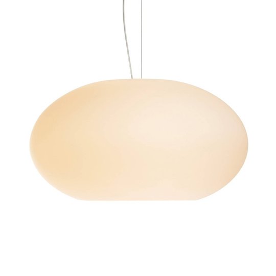 Puristinen AIH-riippuvalaisin, 28 cm, matta kerma