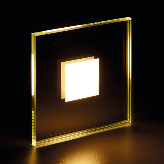 LED-uppovalaisin Fortune, peilililasi