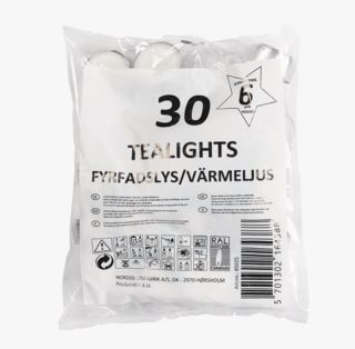 Asp nordisk lämpökynttilät valkoinen