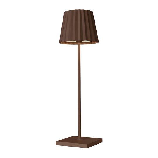 LED-pöytälamppu Troll 2.0 ulkokäyttöön, ruoste