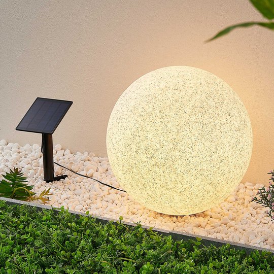 Lindby Hamela -LED-aurinkokoristevalo, RGB, 40 cm