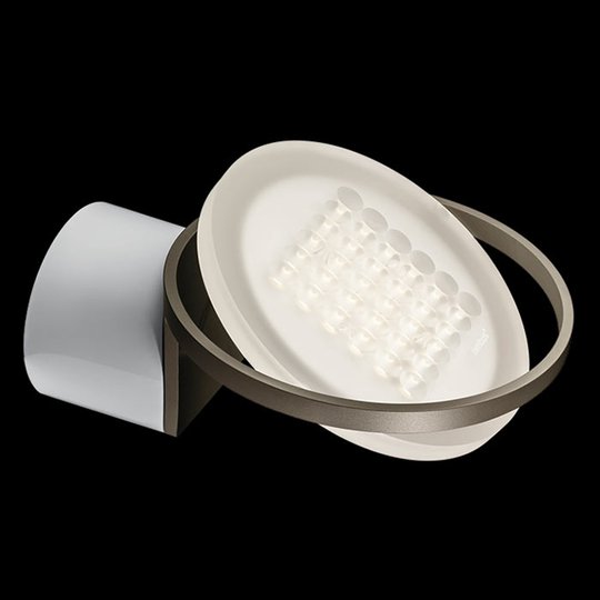 Nimbus Rim R 36 LED-seinävalaisin, titaaninharmaa