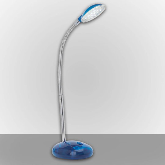 LED-työpöytävalaisin Timmi, sininen