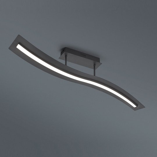 LED-kattovalaisin Salerno, Switchdim, matta musta