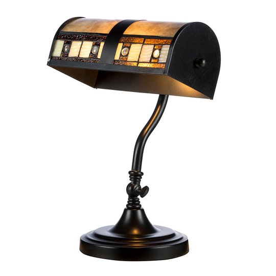 Pöytävalaisin KT4613 tiffany-tyyliä