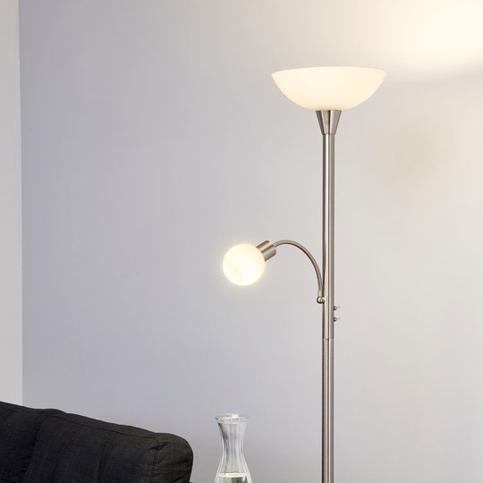 2-lamp. Elaina LED-lattiavalaisin, matta nikkeli