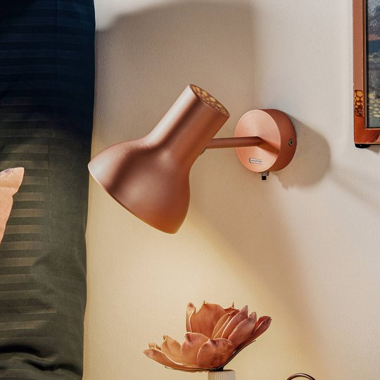 Anglepoise Type 75 Mini Metallic -seinävalo kupari