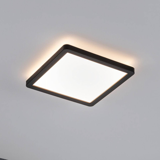 Paulmann Atria Shine -LED-paneeli 19x19cm musta