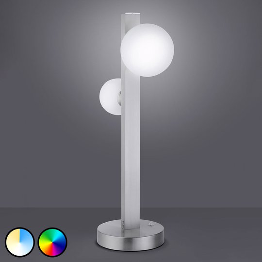 Trio WiZ Dicapo -LED-pöytälamppu, 2-lamppuinen