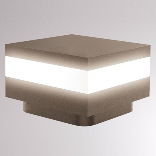 LOUM Mash -LED-pollarivalaisin, IP65, terra