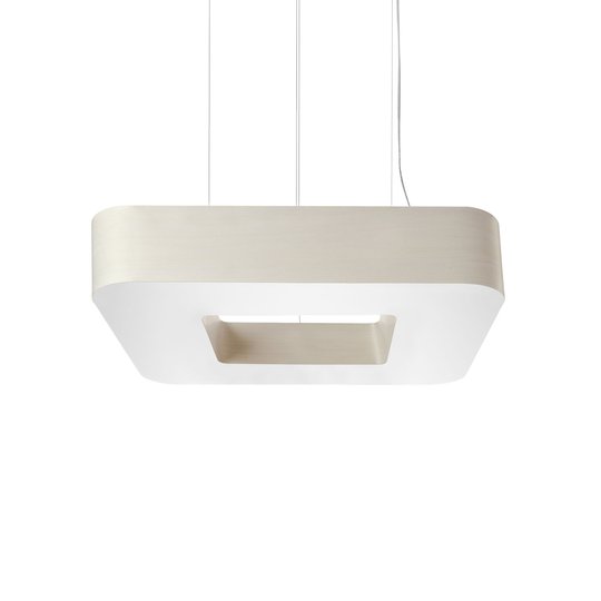 LZF Cuad -LED-riippuvalaisin 0–10 V, norsunluu