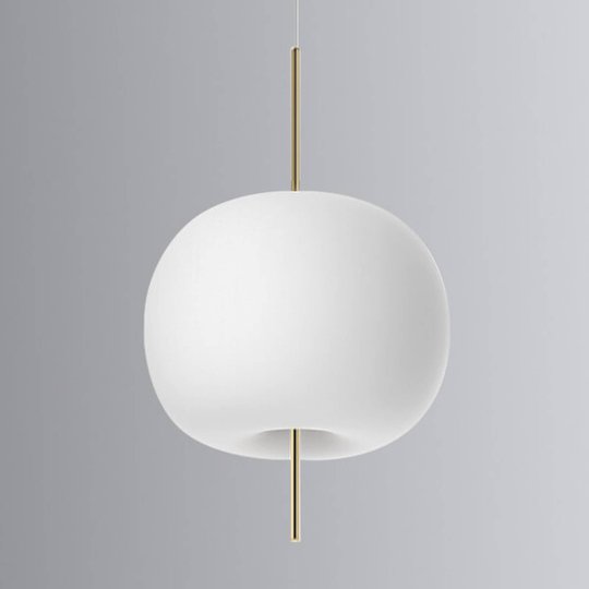 Kundalini Kushi - LED-riippuvalo messinki 33 cm