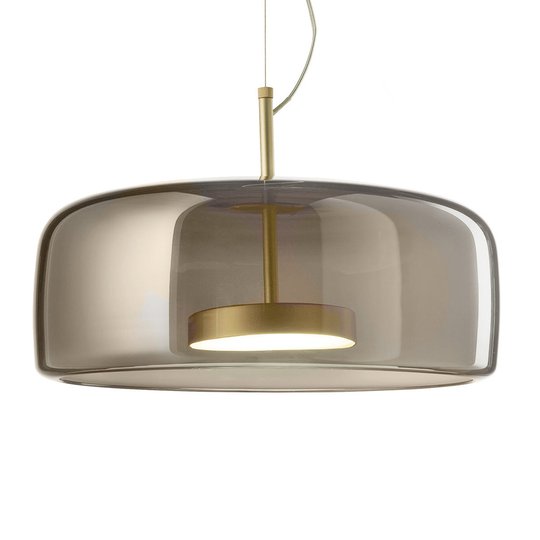 LED-riippuvalaisin Jube SP 1G lasivarjostin harmaa