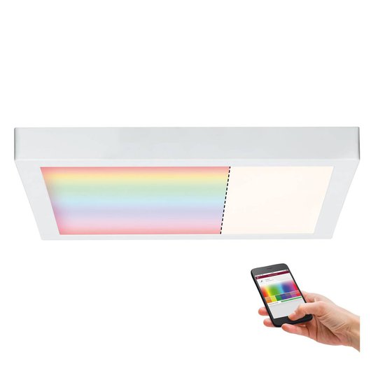 Paulmann Cesena ZigBee -LED-kattolamppu, 40x40 cm