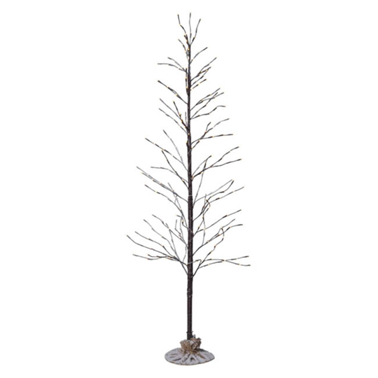 Tobby Tree -LED-koristepuu IP44 ruskea, K 150 cm