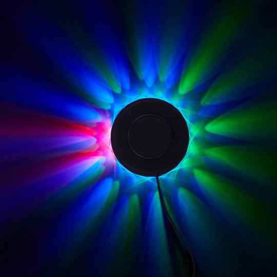 RGB-LED-valopyörä, koristevalo ja musiikkisensori