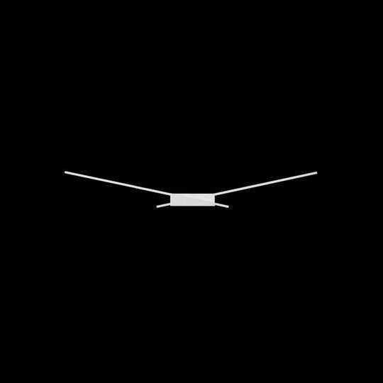Wings-LED-seinävalaisin, valkoinen
