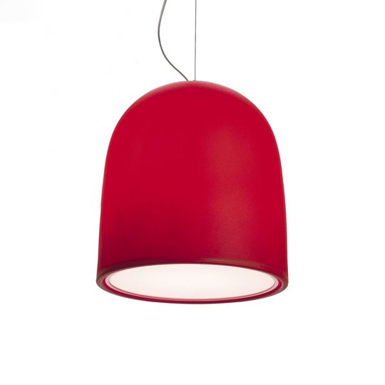 Modo Luce Campanone riippuvalo, Ø 33 cm, punainen