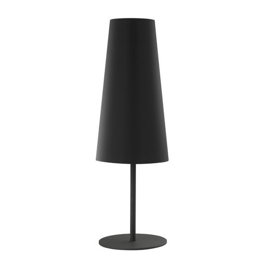 Pöytävalaisin Umbrella, korkeus 50 cm, musta
