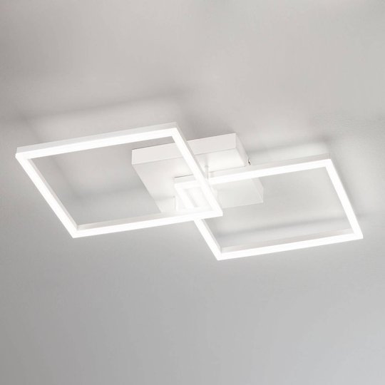 Moderni LED-kattolamppu Bard valkoisena