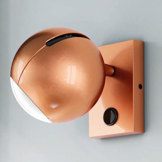 Milan Bo-La seinävalaisin, kulmikas, kupari