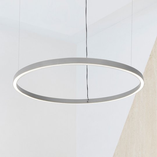 Luceplan Compendium Circle 110 cm, alumiini