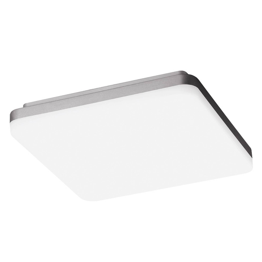 LED-kattovalo WL390 kulmikas, muovi 38W 39x39cm