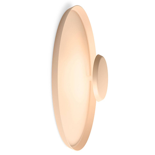 Vibia Top -LED-seinävalaisin Ø 40 cm, roosa