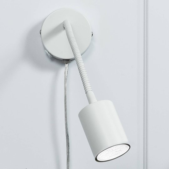 Explore – taipuisa LED-seinäkohdevalaisin, valk.