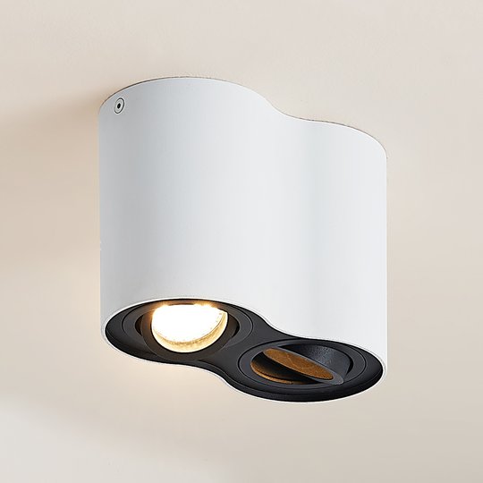 Arcchio Hermalina -kattovalaisin, pyöreä, 2-lamp.