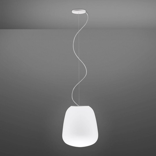 Fabbian Lumi Baka -riippuvalo lasia, Ø 33 cm