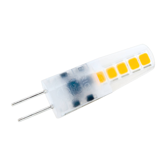 Kaksikantainen LED-lamppu G4 12V 1,8 W 2 700 K