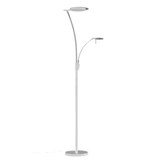 Aluminor Kitel 89 -LED-lattiavalo LED-lukuvalolla