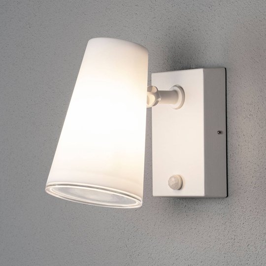 LED-ulkoseinäkohdevalo Fano liiketunnistimella