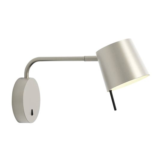 Astro Miura Swing Arm-LED-lukulamppu, mattanikkeli