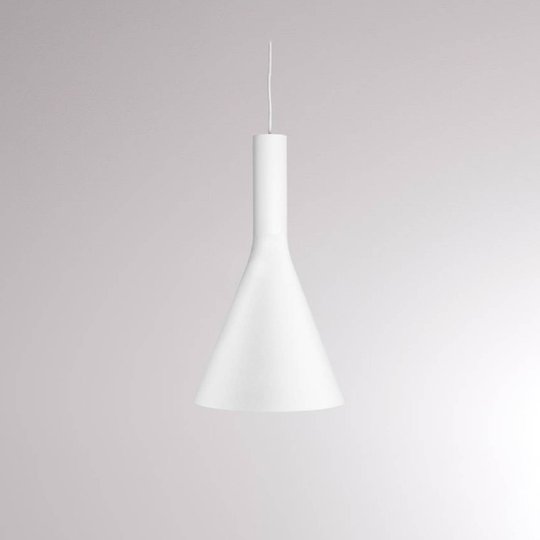 LOUM Lora Shade 1 -LED-riippuvalaisin valkoinen