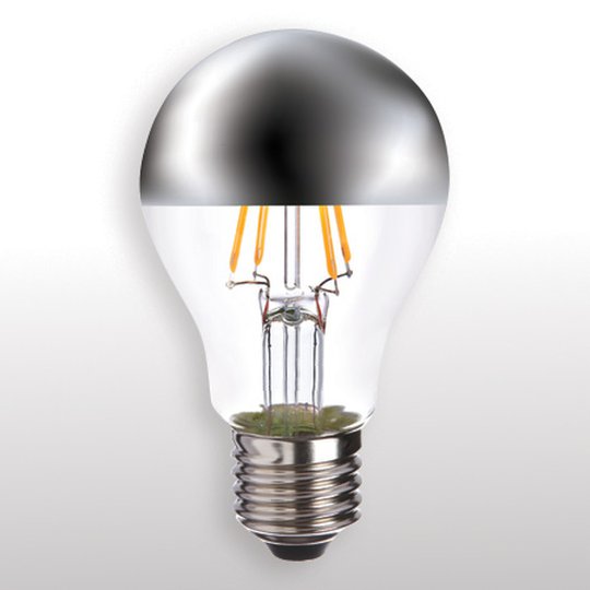 E27 4W 827 LED-hehkulamppu kärkipeilillä