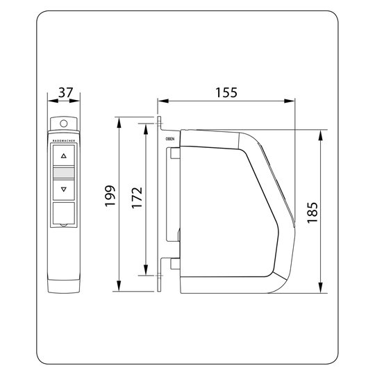 Rademacher RolloTron Comfort -kääntökelauslaite
