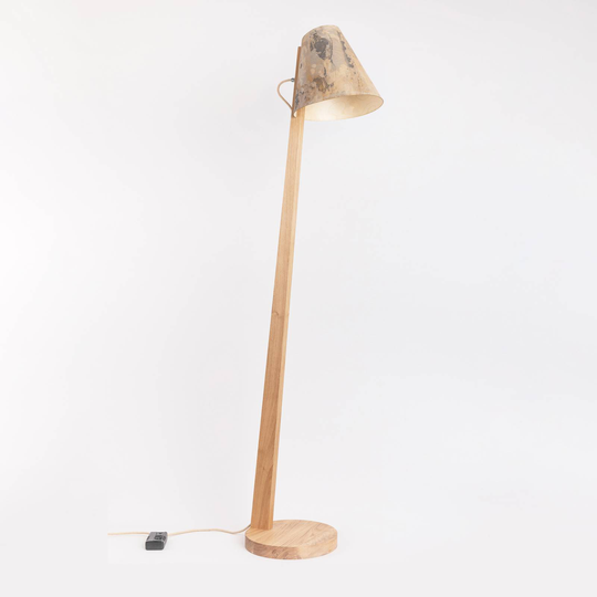 ALMUT 1411 -lattiavalo, kaareva Ø 30 cm, kivi