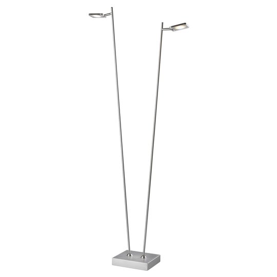LED-lattiavalaisin Quad, himmennin 2-lamp alumiini