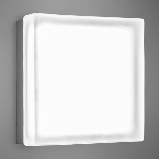 Nelikulmainen LED-seinävalaisin Briq 02