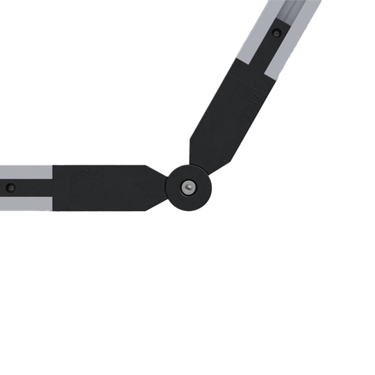 ERCO-Flex-liitin Minirail-kiskoon, musta