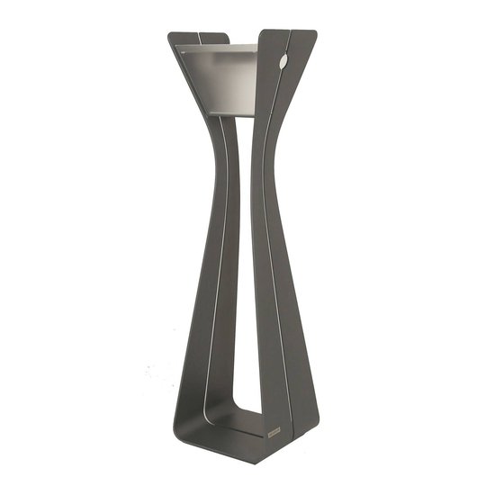 Aurinkokäyttöinen LED-valaisin Osmoz, harmaa