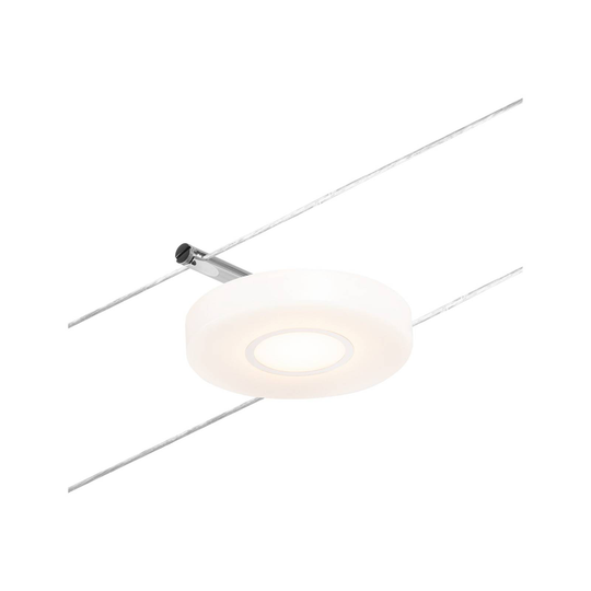 Paulmann Wire DiscLED -spotti vaijeri valkoinen