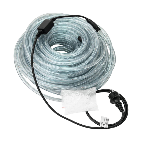 EUROLITE Rubberlight RL1 -valokaapeli kirkas 44 m