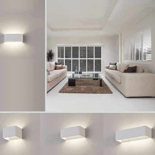 LED-seinävalaisin Icon, 2 700 K, leveys 12 cm
