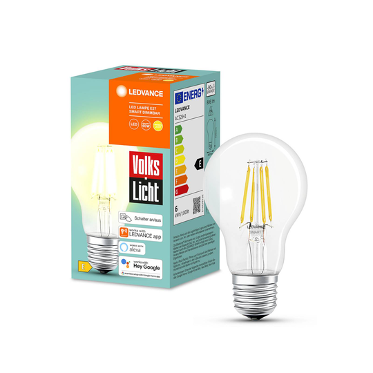 LEDVANCE SMART+ Bluetooth E27 6W filamentti