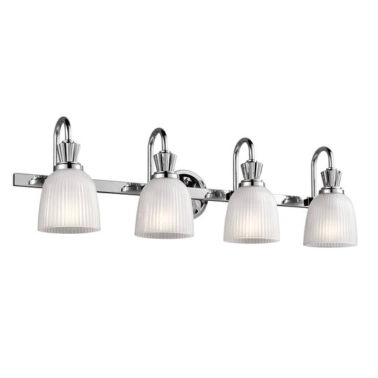 Tyylikäs Cora-LED-seinävalaisin, 4-lamppuinen
