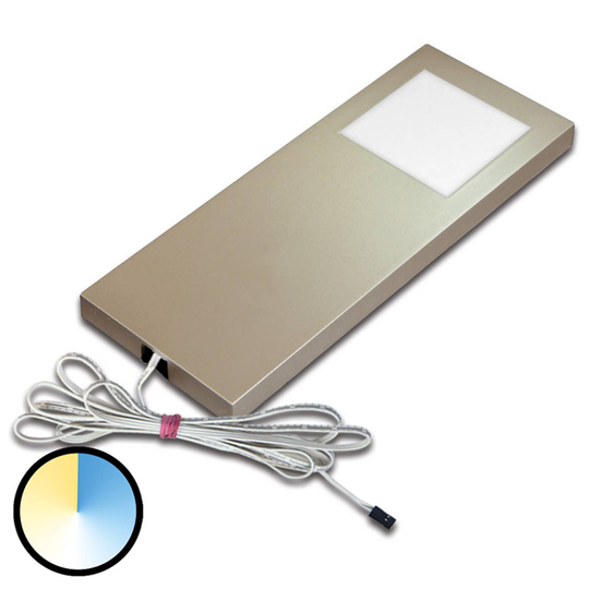 Dynamic LED Slim-Pad F-kaapinalusvalo ruost. teräs