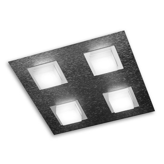 GROSSMANN Basic LED-valaisin 4-lampp., antrasiitti